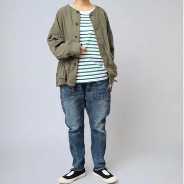 [ URCH RNA ] 로우 크로치 캠퍼 팬츠 청바지