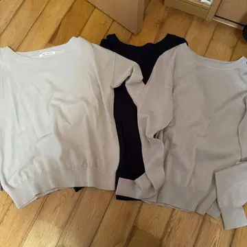 니트 스웨터 3세트