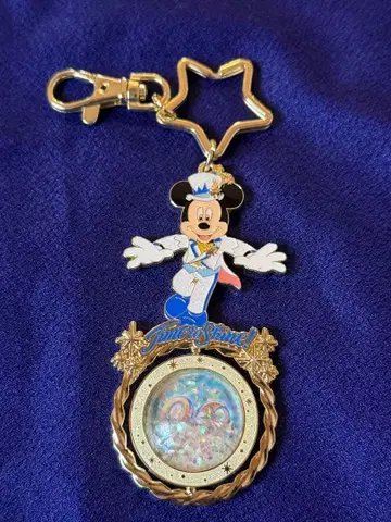 미키마우스 스노우 스타일 키링