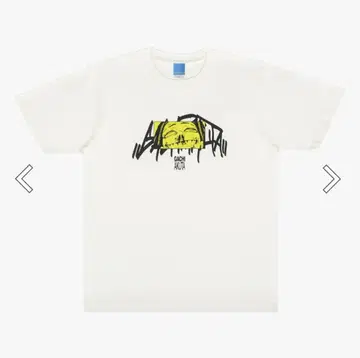 가치액터 그래픽 T셔츠 화이트