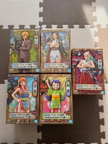 원피스 GRANDLINE 시리즈 피규어 5체 세트