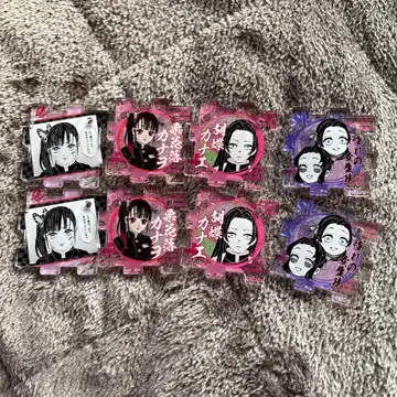 귀멸의 칼날 이어지는 아크릴 퍼즐 나비 자매 카나에 카나오