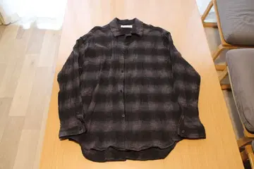 [ URBAN RESEARCH ] 긴팔 셔츠 L 사이즈 블랙 계열 체크