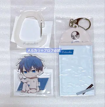 기븐 히이라기 mix Palude 아크릴 스탠드 카라비너 카드 홀더 릿카