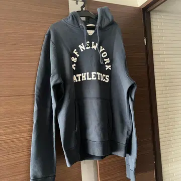 A&F 네이비 후드티