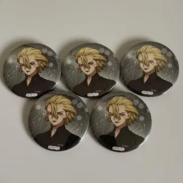 Dr.STONE 로손100 캔뱃지 스탠리 스나이더 5개