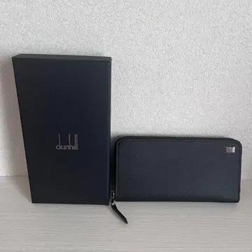 dunhill 블랙 장지갑