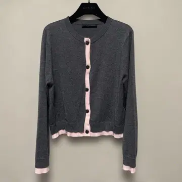 ZARA 그레이 핑크 가디건 이번 시즌 2025AW