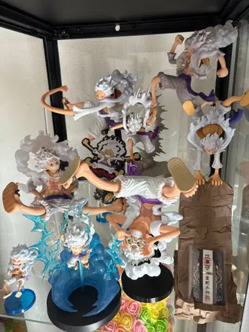 원피스 루피 피규어 묶음 판매 총 28체