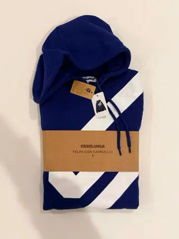 [이탈리아 한정품] ESSELUNGA 블루 후드티 S사이즈