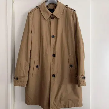 TOMMY HILFIGER 베이지 트렌치코트 (라이너 탈부착 가능)