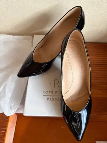 Rope Picnic 블랙 하이힐 7.5cm