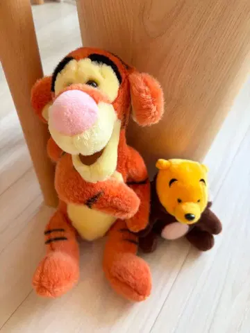 티거와 푸우 봉제 인형 세트