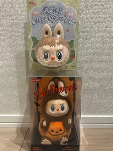 POPMART 팝마트 할로윈 라브브 이어폰 케이스 봉제 인형