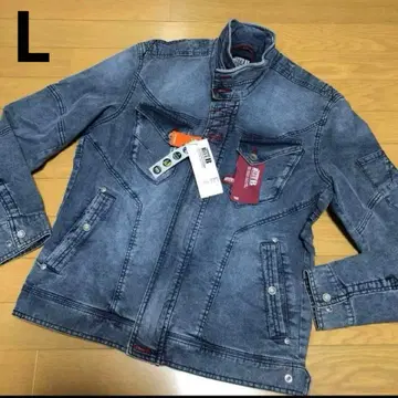 워크맨 BLUE B 접촉 냉감 데님 블루종