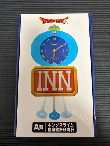 [ 새상품 ] 드래곤 퀘스트 제일복권 킹 슬라임 여관 벽걸이 시계