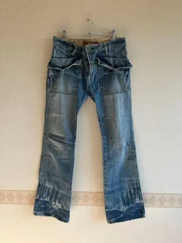 back number 부츠컷 데님 팬츠 남성용