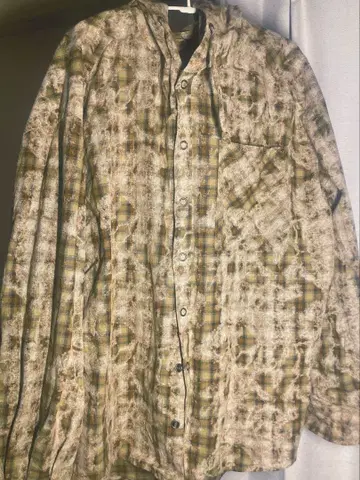 [새상품급] PBLIM 옴브레 후드 셔츠