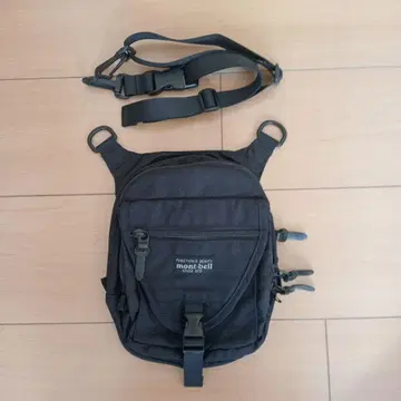 mont-bell 블랙 숄더백