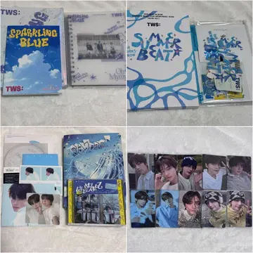 tws 신유 트레이딩 카드 앨범 weverse 혜택 세트