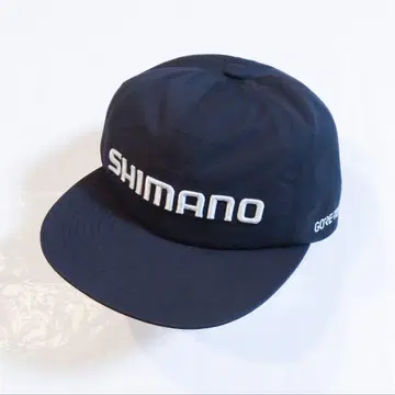 시마노 GORE-TEX 플랫 브림 캡 블랙 CA-011R 모자