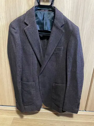 다크 브라운 테일러드 자켓