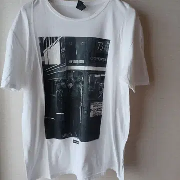 OasisT 셔츠 화이트 사이즈 L 카피라이트 있음