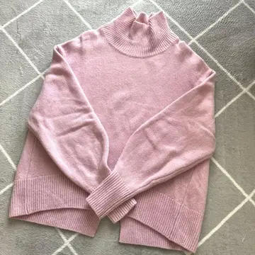 [ IENA ] 핑크 터틀 니트