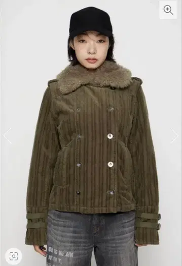 LAGUAGEM 코듀로이 보아 자켓