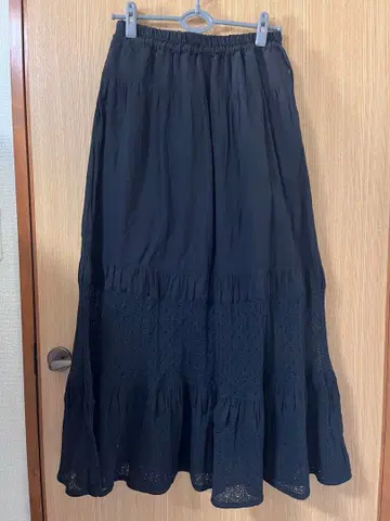 그레디 브릴리언트 스커트 블랙 면100%