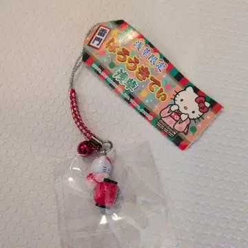 [미개봉 새상품: 아사쿠사 지역 한정 키티] 헬로키티 축제 스트랩