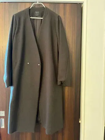 UNITED TOKYO 노카라 그레이 코트 사이즈 1