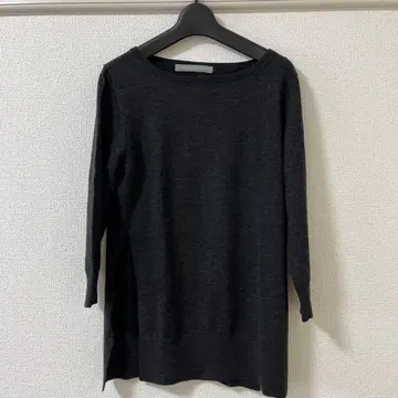 theory luxe 그레이 긴팔 니트