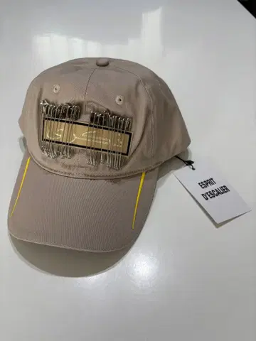 ESPRIT D'ESCALIER 베이지 캡