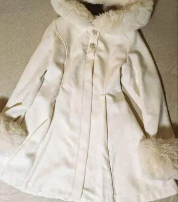 ROJITA 코트 롱 코트 화이트