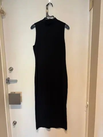 BANANA REPUBLIC 블랙 슬리브리스 롱 원피스 새상품급 S