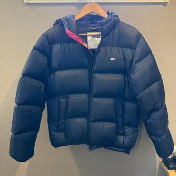 TOMMY JEANS 네이비 다운 자켓 M