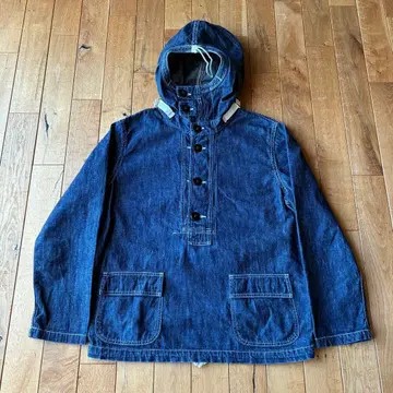 REAL McCOY 데님 후드티 미중고 L 거너스 스모크 맥코이