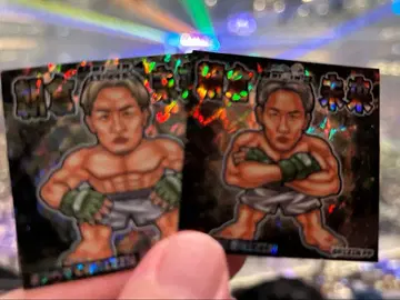 아사쿠라 미쿠루 빅쿠리맨 씰 2장