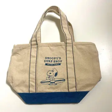하와이 스누피 서프샵 런치 토트