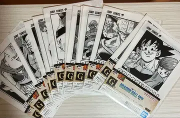 제일복권 드래곤볼 40th G상 코믹스 클리어 파일 세트 13종