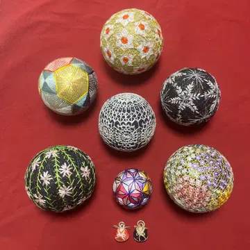 테마리 7세트 꽃무늬 레이스 무늬