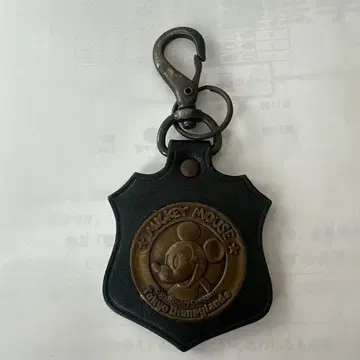 미키마우스 쉴드형 키링