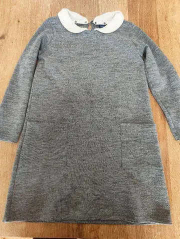 니메스 그레이 긴팔 원피스