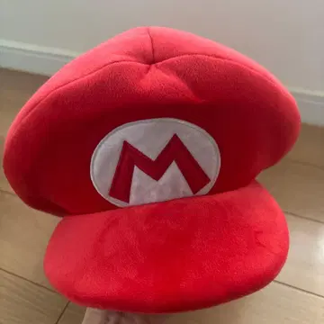 [ USJ ] 마리오캡 빨간색 플리스 모자