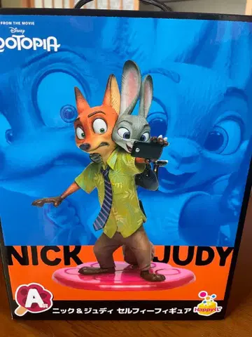 주토피아 A상 닉&주디 피규어