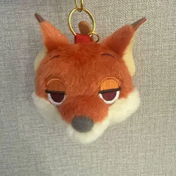 주토피아 닉 주디 키링 키체인