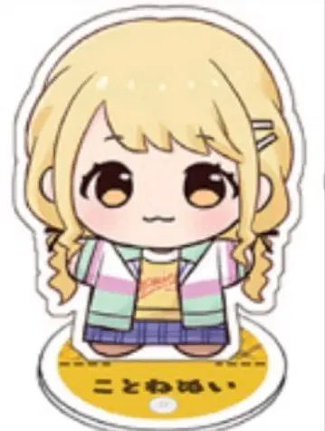 C107 학마스 후지타 코토네 SD 인형 아크릴 스탠드