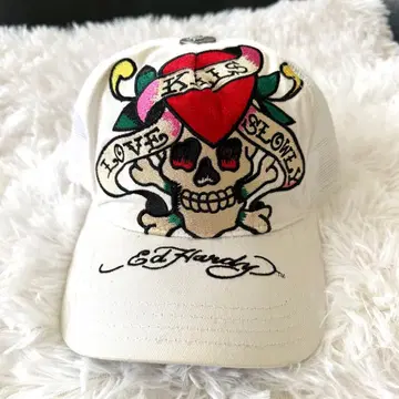 에드하디 메쉬 캡 스컬 화이트/55cm