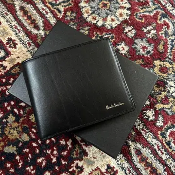 폴 스미스 블랙 접이식 지갑